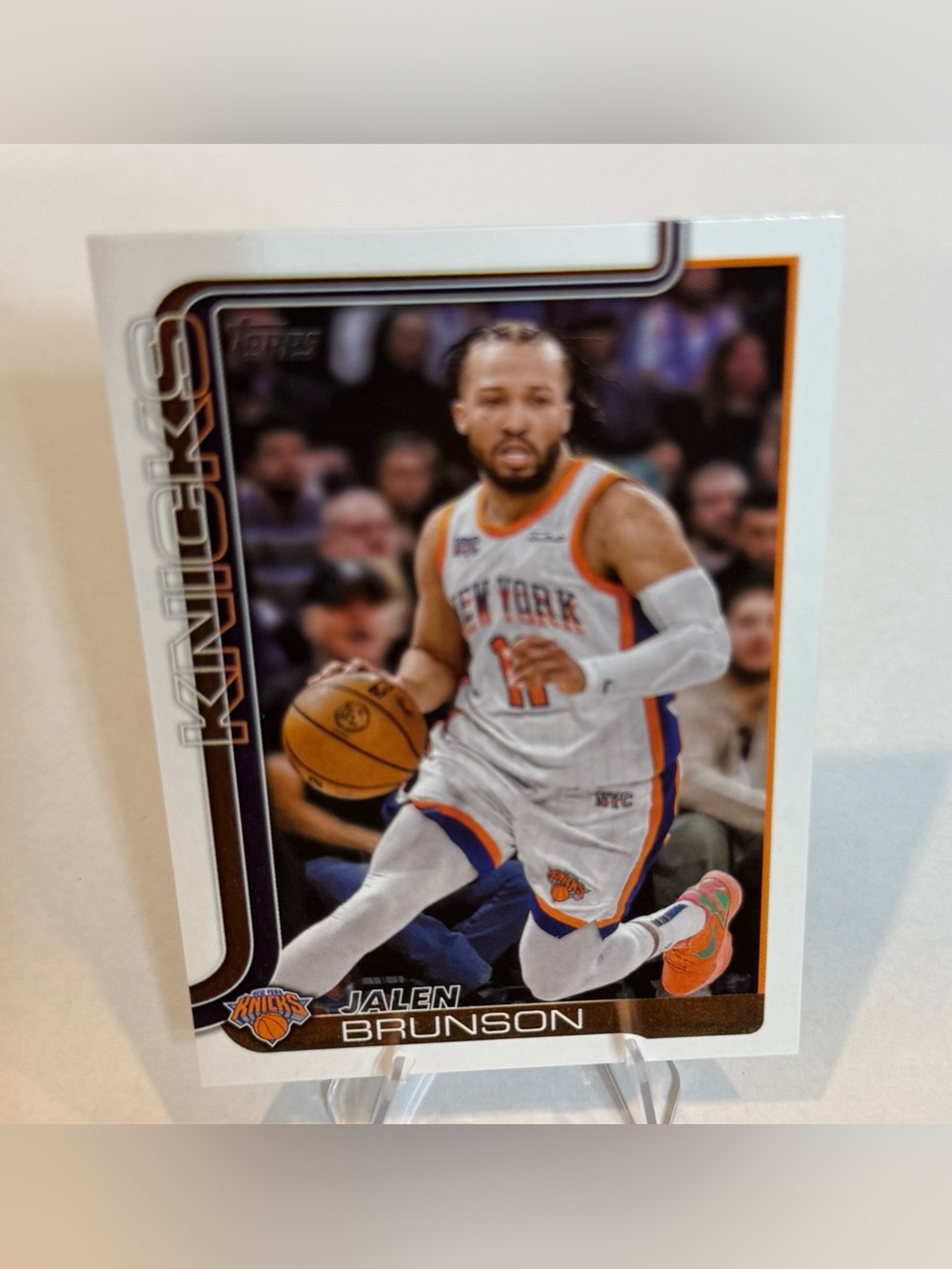 2025 Topps # 14 JalenBrunson  New York Knicks ( Guard )